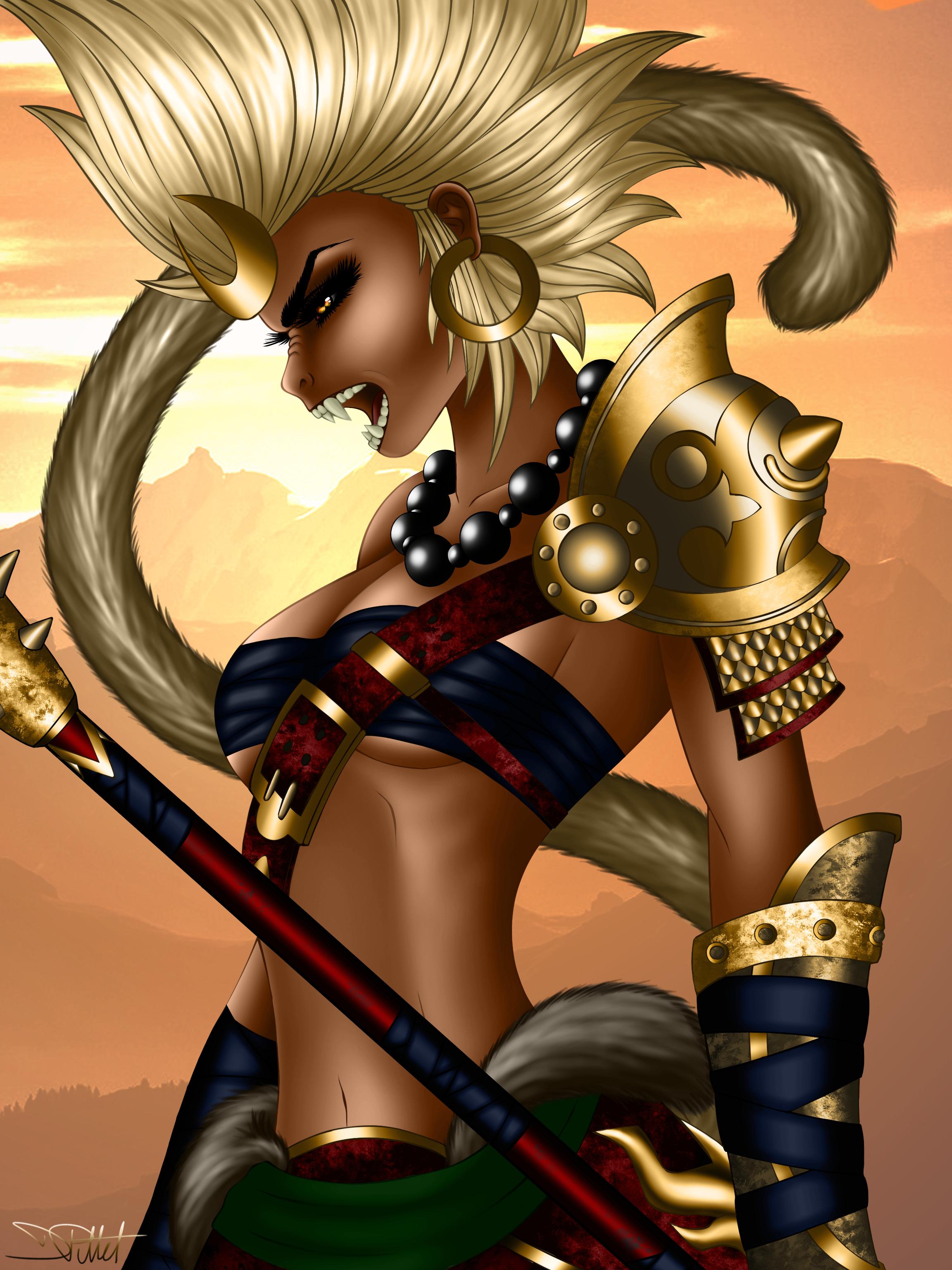 A Nonyme Art Female Version Of Sun Wukong Hope You Like Her Smitegame Smiteart Http T Co Ingewijnzu Http T Co 21cx1jpl1h Twitter