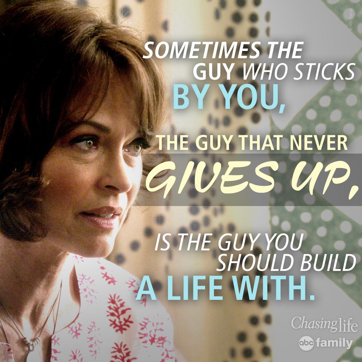 Are you talking about Dom or George, Sara? #ChasingLifeFallFinale