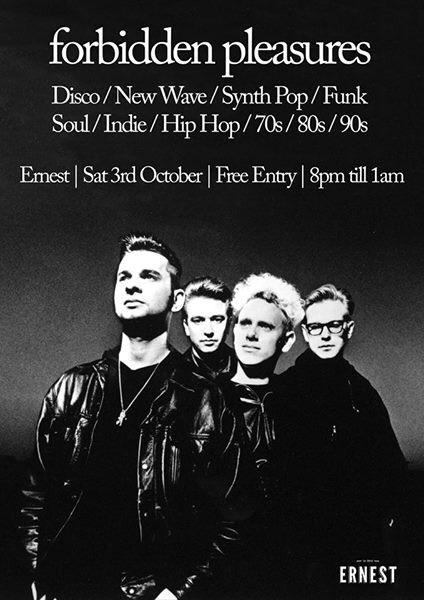 This is Saturday at <a href="/weareernest/">Ernest</a>  
Don't miss it!