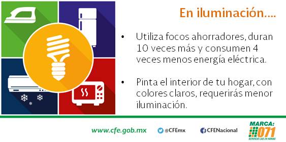 CFEmx's tweet photo. #AhorrarEnergía es cuestión de hábitos…puedes hacer la diferencia siguiendo estos #CFETips http://t.co/UFsnfe3jJx