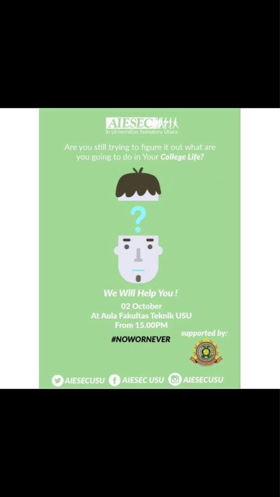 Those who wander are not lost
And we are going to direct you to the right way
Visit us at AULA TEKNIK USU