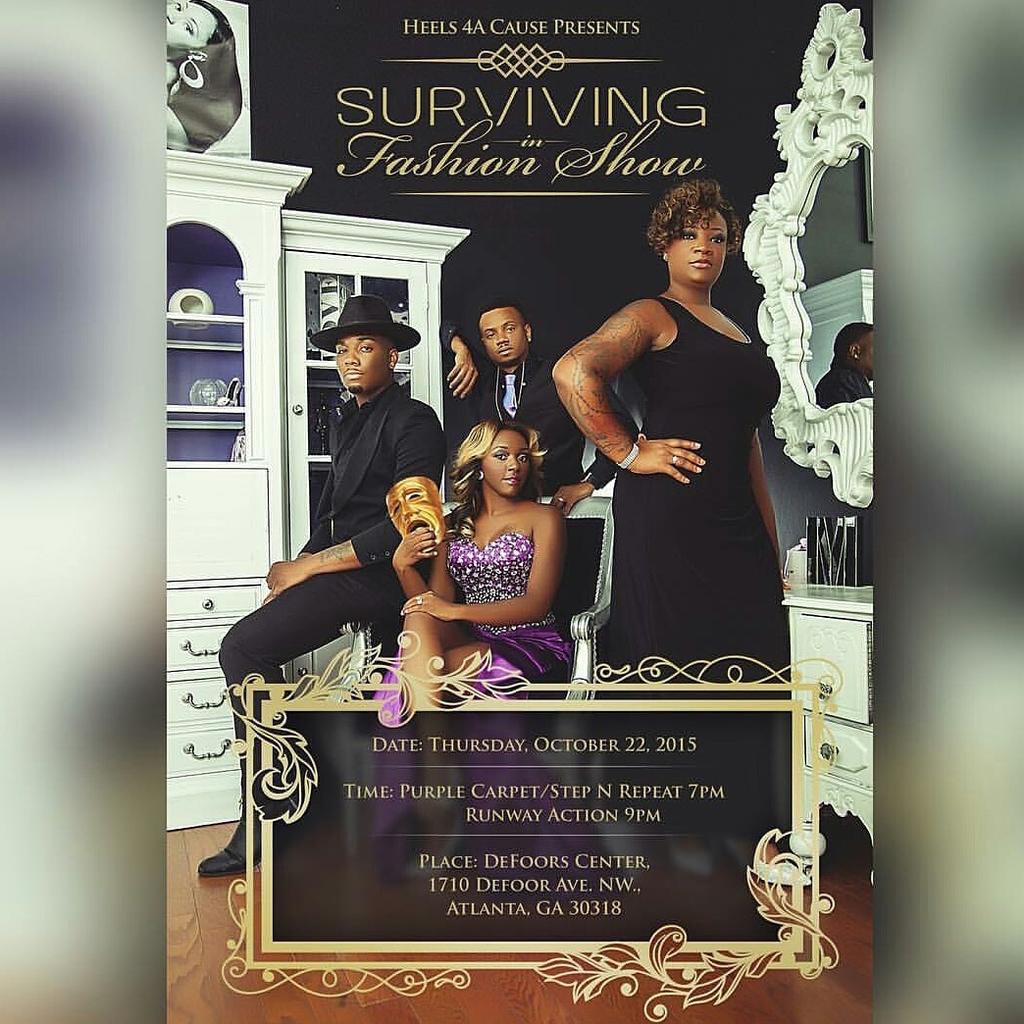 RollingOut's tweet photo. #SaveTheDate @RollingOut partners w/ #Heels4ACause to bring the 3rd Annual #SurvivingInFashion charity fashion show https://t.co/w5d2jjUwI6