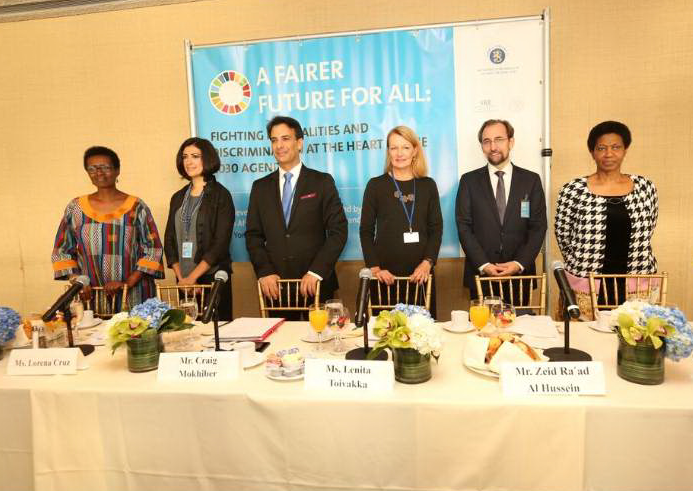 Oxfam's tweet photo. Yesterday @Winnie_Byanyima contributed2an @UN_Women event calling for A Fairer Future for All & #equality2030 #UNGA http://t.co/FeUPFux3ek