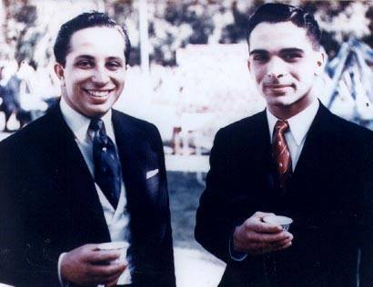 oldfiras's tweet photo. King Faisal the Second and King Hussein of Jordan http://t.co/f0OEB3r7fu