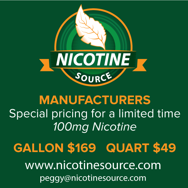 NicotineSource's tweet photo. Manufacturers Special Pricing for a limited time 100mg Nicotine. #Vapinggradenicotine #nicotine #masterdistributors http://t.co/GI2YvnvA8b