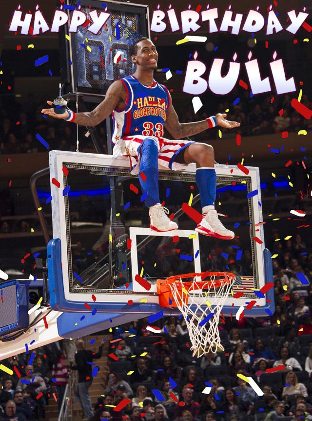 Happy Birthday to the high flying, tube sock collecting, American Ninja Warrior, Bull Bullard!!!  