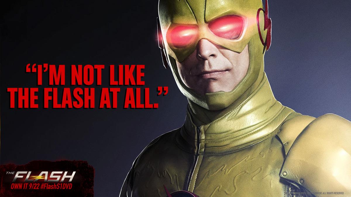CW_TheFlash's tweet photo. He’s the Reverse! Season 1 of The Flash is now available on DVD! http://t.co/SfDHnrfqtW #FlashS1DVD http://t.co/lGHrstJxbB