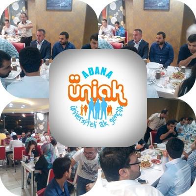 #İlkGünküAşklaÜniakAdana 
@fikret_yeni 
<a href="/AdanaAkGenclik/">AK Gençlik Adana</a> 
<a href="/avalperguler/">Av.Alper Güler</a> 
<a href="/adanauniak/">ÜniAK Adana</a> 
@KaraHafize 
@Mfrkergn