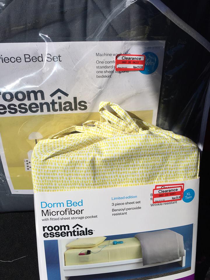 Beds4EveryBody's tweet photo. Score major sale for Beds!  Target clearance on dorm bedding this time of year.  @bedsequaldreams 
#targetrocks http://t.co/tf9GDDylh3