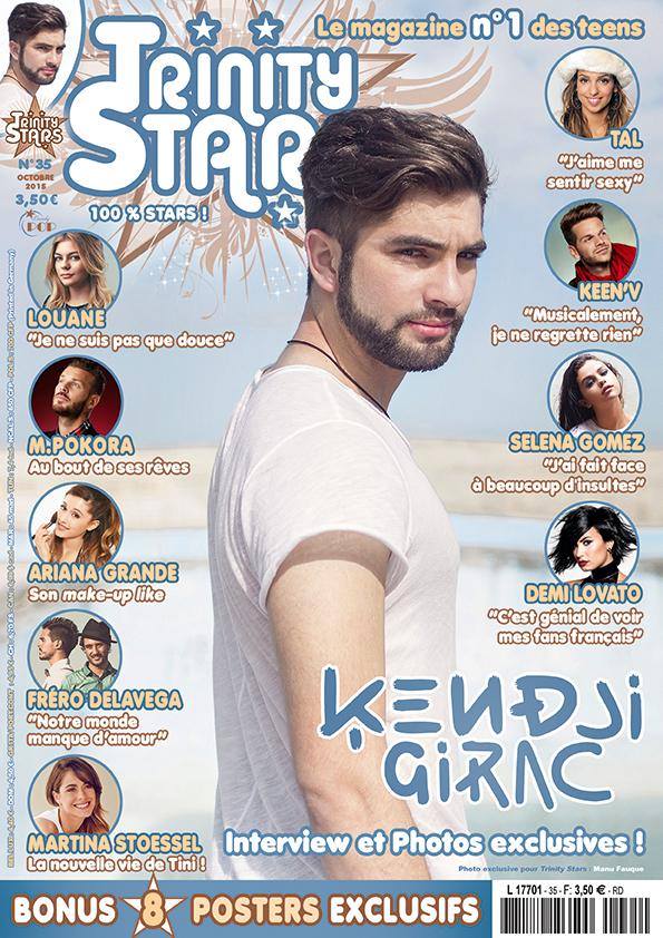 QueenStoessel73's tweet photo. @TiniStoessel en la nueva edición revista ''Trinity Stars''  💙💙💙 http://t.co/9oc72Cnqx2