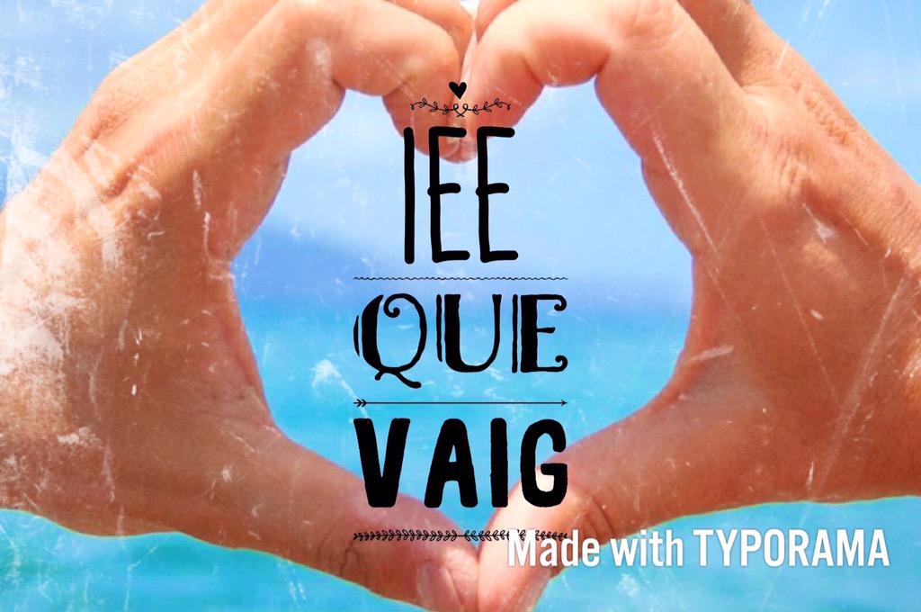 IeeQueVaig's tweet photo. MOLTES  GRÀCIES a tota la FAMILIA @IeeQueVaig  ❤️🙌 
Ens vegem molt pronte...  #IQV2016 #ieequevaigtequiero http://t.co/QW7o1TpIcC
