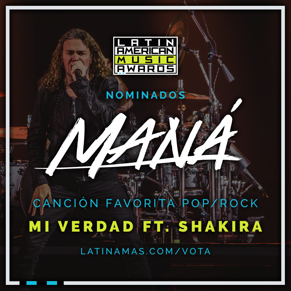 manaoficial's tweet photo. ¡No dejes de votar por Maná en la categoría Canción Favorita Pop/Rock de los @LatinAMAs http://t.co/0jF5y3S3vF http://t.co/Bntxu3rA5V