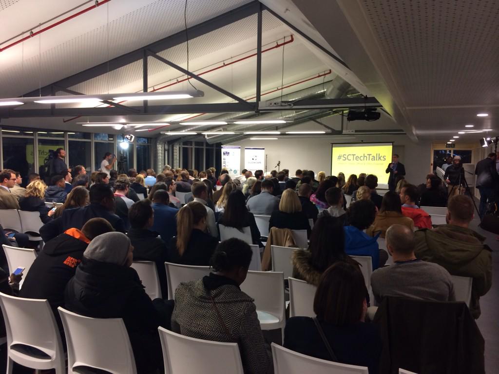 SiliconCape's tweet photo. Full house tonight for the e-commerce #SCTechTalks at the lovely @Workshop17CT @VandAWaterfront @FNBSA http://t.co/MjoAQZ3VC3