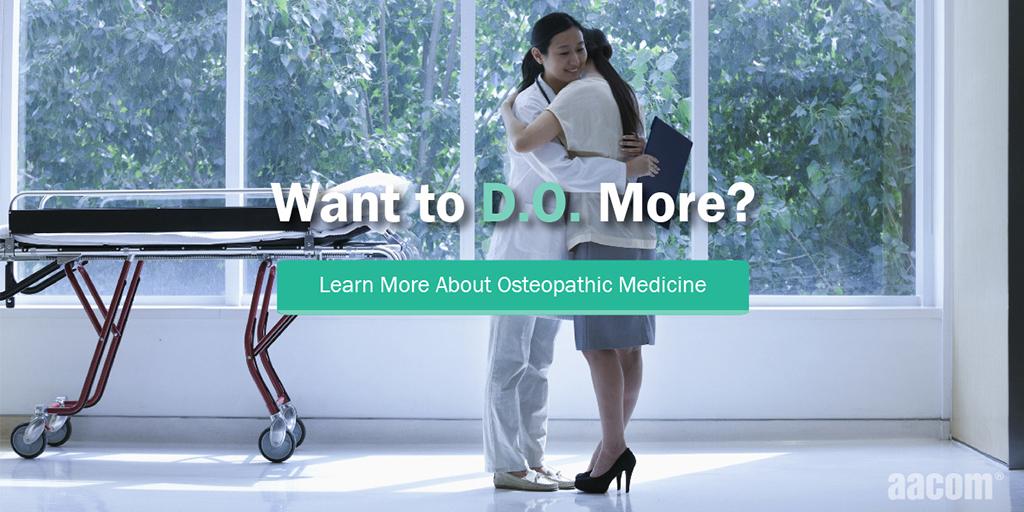 AACOMmunities's tweet photo. RETWEET if you're excited to improve health for communities as a future #osteopathic physician! #DOmore2016 http://t.co/y8JkUBMo2K