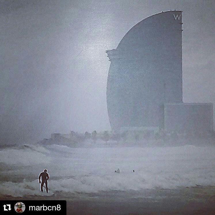 lolitabcn's tweet image. Espectacular imagen de esta tarde en la #Barceloneta.
Via @repostapp & @marbcn8
#Barcelonetabeach #Barcelonasurf …