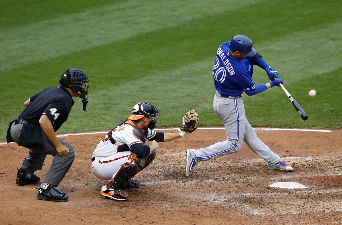 SportsCentre's tweet photo. The Blue Jays are AL East champions! Jays wrap up the division with 15-2 win over Orioles. http://t.co/9tpawgUHP0 http://t.co/FUniZo6eZE