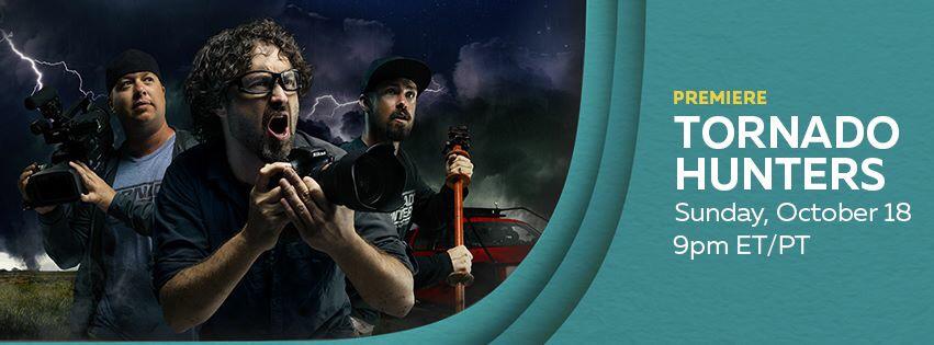 DaniSpeers's tweet photo. NEW PREMIERE DATE: Tornado Hunters &amp; Ice Racer Showdown will now premiere on Sun Oct. 18 @ 9pm ET/PT on @CMTCanada! http://t.co/WgrmKX2NmZ