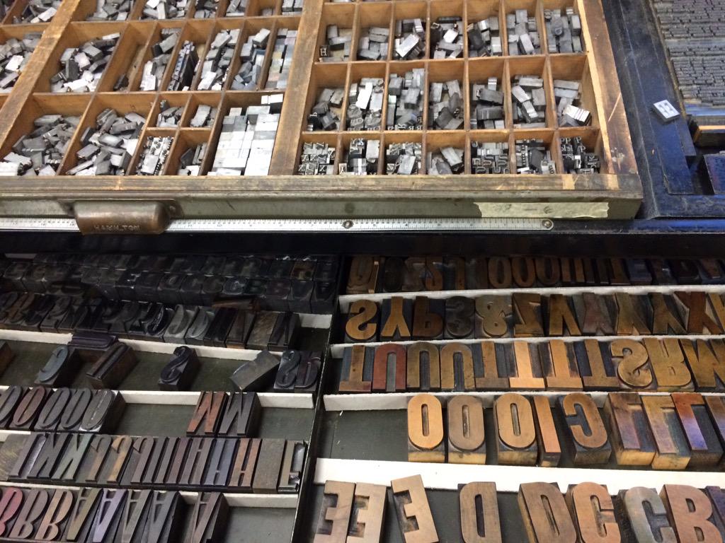 ajmacdesign's tweet photo. One of my favourite sights! #printing #print http://t.co/VzjKTATzB2