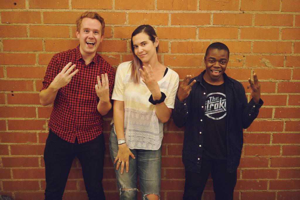 Today on #GilmoreGuys we welcome back our dear friend <a href="/shinyunicorn/">Sarah Heyward</a> to gab for almost 3 hours about Ep 508!