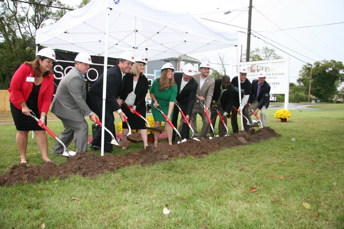 HARDAWAYConst's tweet photo. Megan Barry's first groundbreaking event as Mayor.Solo East is an affordable housing project coming to East Nashville http://t.co/fjkcmo2cmo