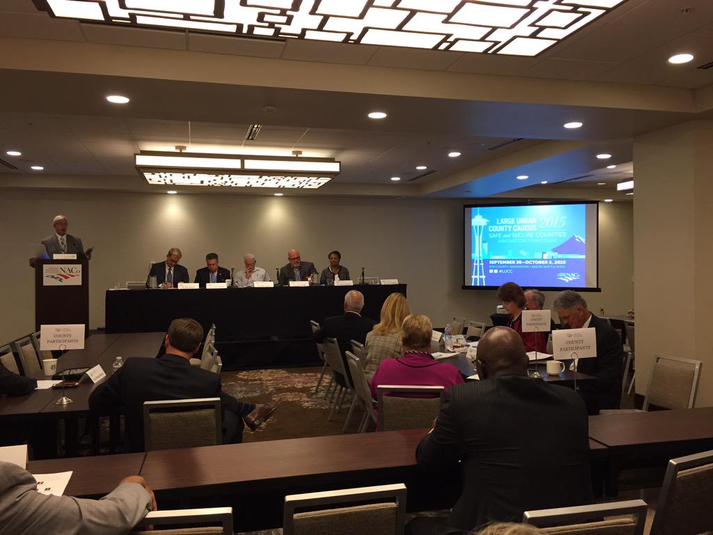 CWHoltonDist8's tweet photo. Large county officials across the US working, learning and collaborating to keep our counties safe &amp; secure #LUCC http://t.co/BBCM8jRiM6