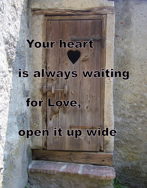 lovingintention's tweet photo. Deep down, your heart is always waiting for Love, open it up wide.
#open #heart #love http://t.co/QajM77POCr