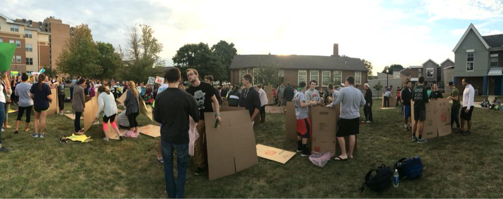DaytonGreekWeek's tweet photo. BUILD-A-SHACK http://t.co/EpArX9dryo