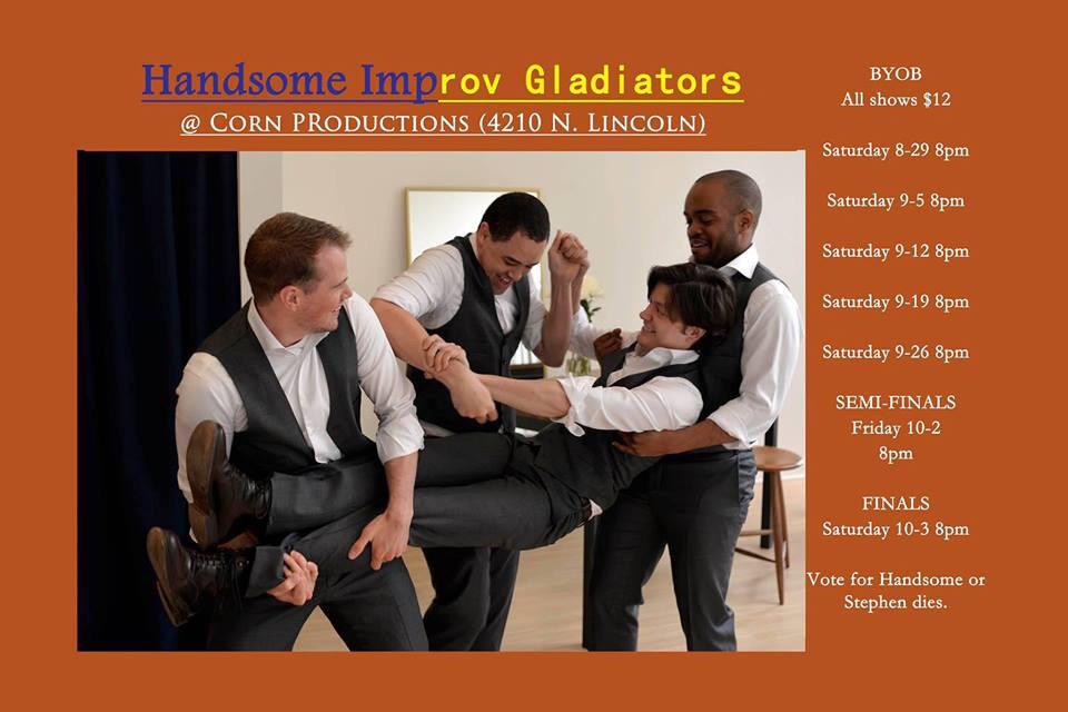 Come on out Friday night.
#handsome #improv #ootd