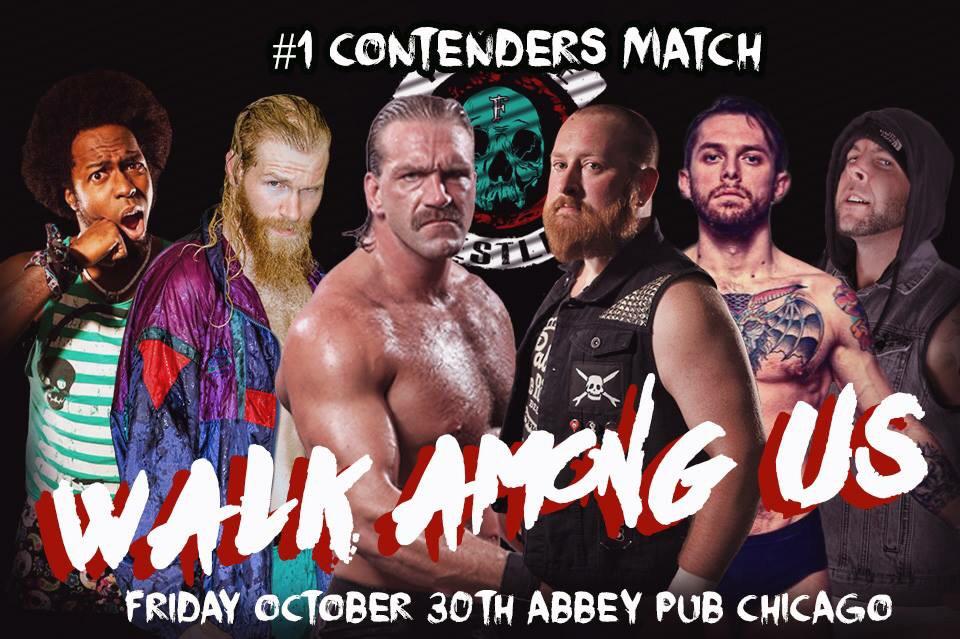 MATCH ANNOUNCEMENT: 6 Man Number One Contenders match on 10/30 at @AbbeyChicago! @SilasYoungROH  @TheDonovanAllen