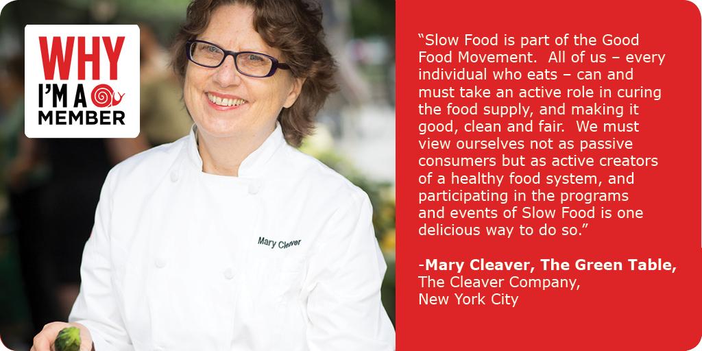 SlowFoodUSA's tweet photo. Meet Mary Cleaver, Founder/Owner of @TheCleaverCo. LAST DAY to #JoinSlowFood! @SlowFoodNYC http://t.co/cFLhFr2WM0 http://t.co/gXYIZWNvG3