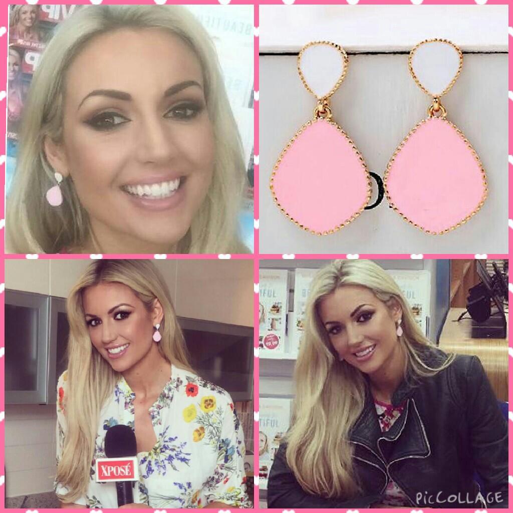 The stunning <a href="/rosanna_davison/">Rosanna Davison</a> gets so much wear out of our PIPPA earrings. Doesn't she look fab?!