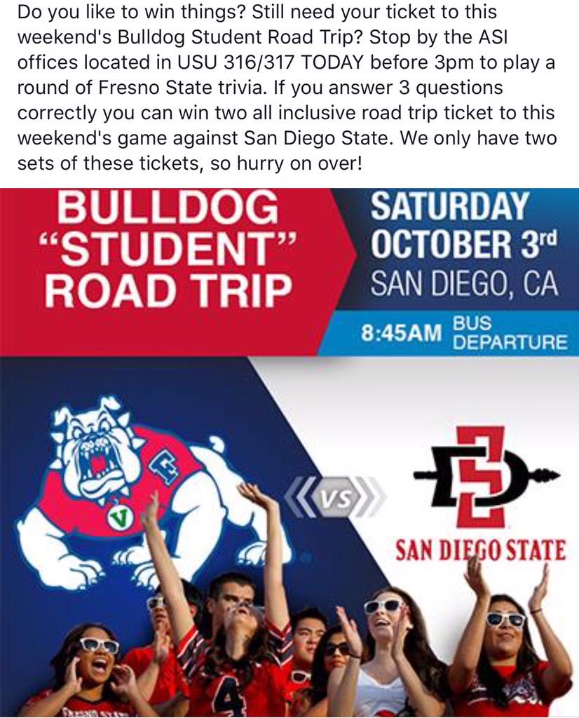 FresnoStateASI's tweet photo. ✨✌🐾FREE😍STUFF🐾✌✨ http://t.co/c2k3dJXmLt