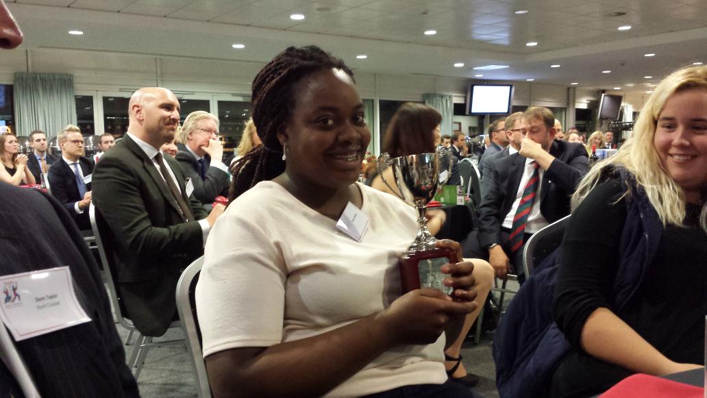 KentCricketDev's tweet photo. Dara Olafabi @KentCricket_DIF winner of the @LTDCC_ Spirit of Cricket award. Well done Dara! @kentcricket http://t.co/Ic4Z10qLc6
