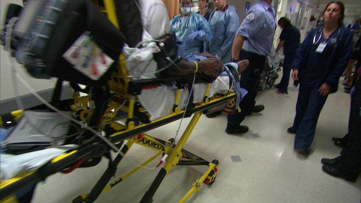 cbschicago's tweet image. “Patients need us.” -@AdvocateCMC nurse. Inside a busy #Chicago trauma center. 10 PM @suzannelemignot #CBS2Original