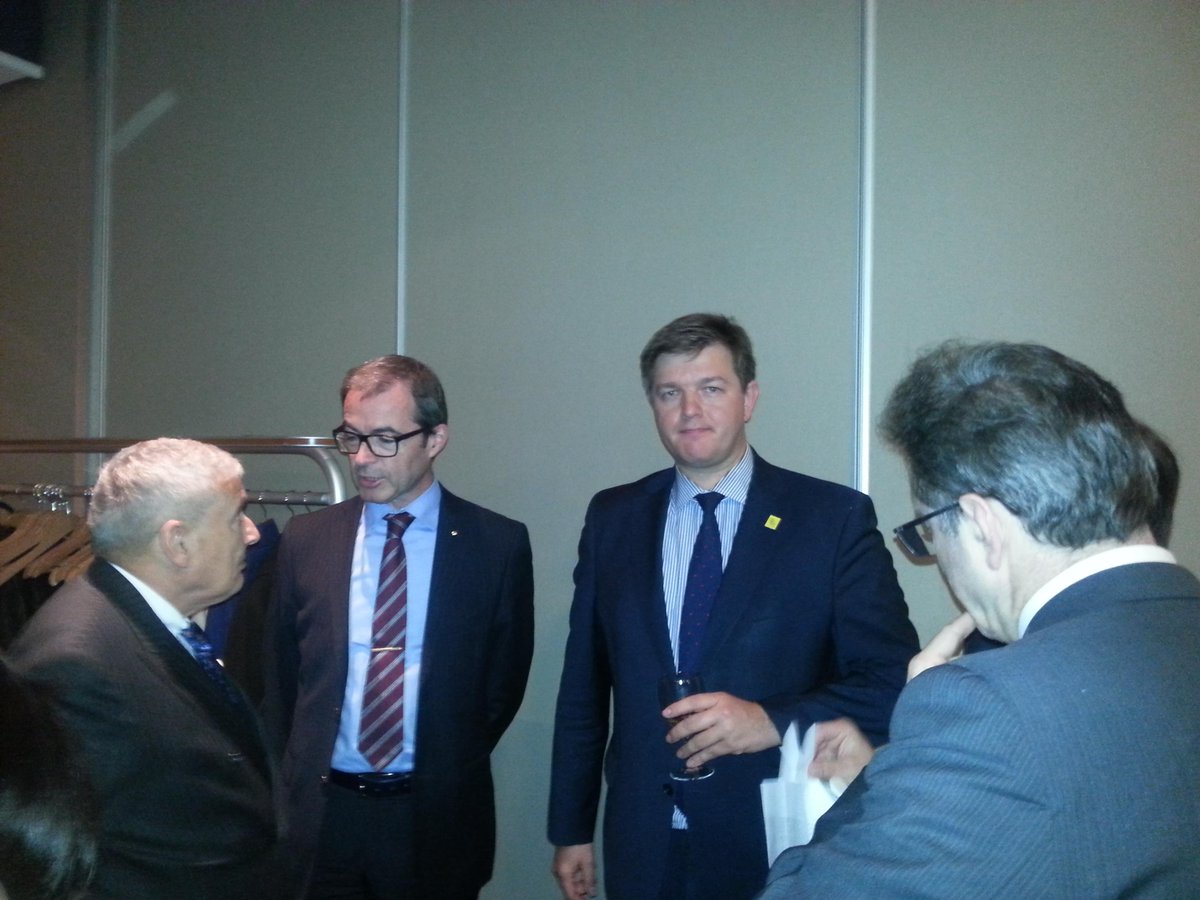 EUindiachamber's tweet photo. Our special thanks to Minister-President of Govt. of Flanders Mr. Geert Bourgeois for hosting Cocktail #TIPS2015 http://t.co/81dp2uK7xB