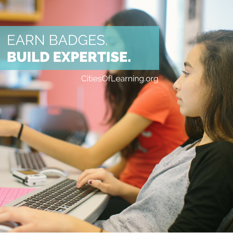 WeAreLRNG's tweet photo. Through #DigitalBadge playlists, young people can link one learning opportunity to the next! #CitiesLearn #edtech http://t.co/RCdlVfU15W