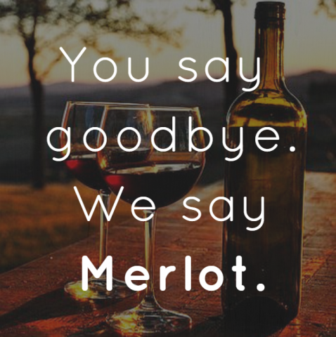 HindsightWine's tweet photo. One glass, and all your troubles will seem so far away. http://t.co/BQXyrUMtR5