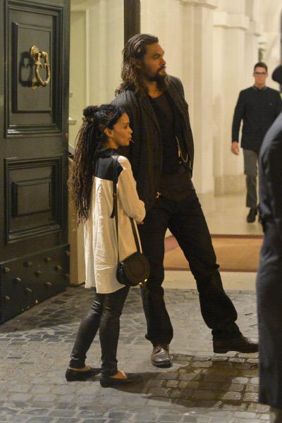 Social_couture_'s tweet photo. Lisa Bonet and Jason Momoa in Rome: September 2015 💮 http://t.co/QBmlbkj1HV