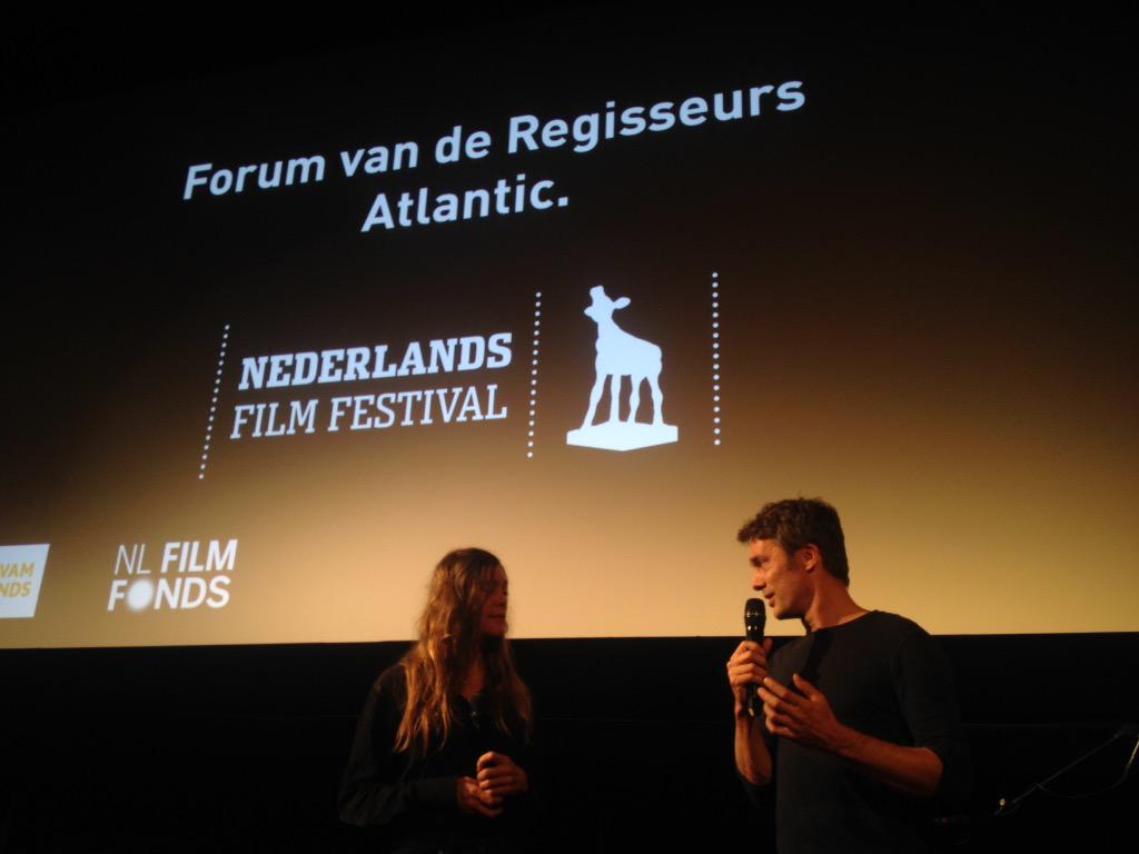 ForumvdReg's tweet photo. Janica Draisma samen met de regisseur Jan-Willem van Ewijk. #NFF2015 #NFFReport http://t.co/ReEtvNXQXF