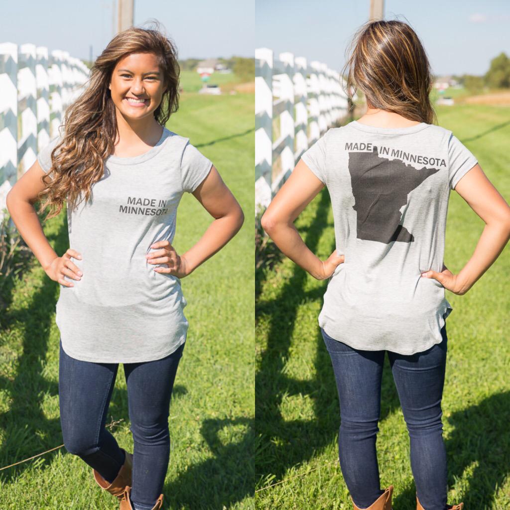 BloomBeyond's tweet photo. We love our home State! Our Made in MN t-shirt is on the website! Get yours today! #bloombeyond #Minnesota http://t.co/4nnWVsuyxq
