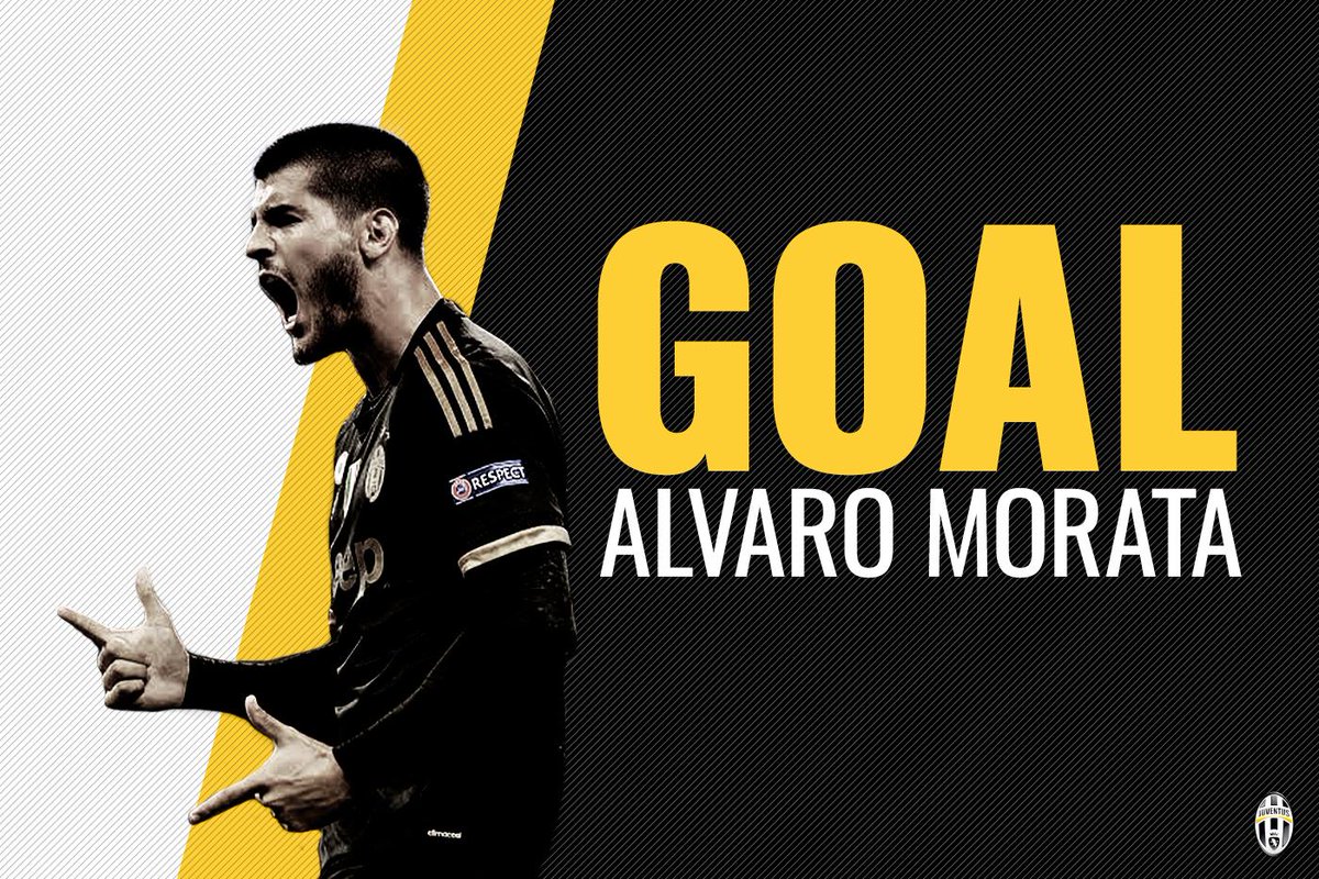 juventusfc's tweet photo. GOOOOOOOOL!!! SEGNA SEMPRE LUIIIIIIIIIIIIIIIIIIIIIIIIIIIIII ALVAROOONEEEEEEEEEEEEEEEEEE!!!!! #JuveSiviglia 1-0 #UCL http://t.co/vgJsbmQY1B