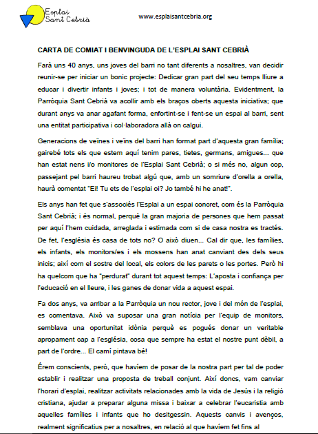 Esplai Sant Cebria tweet media