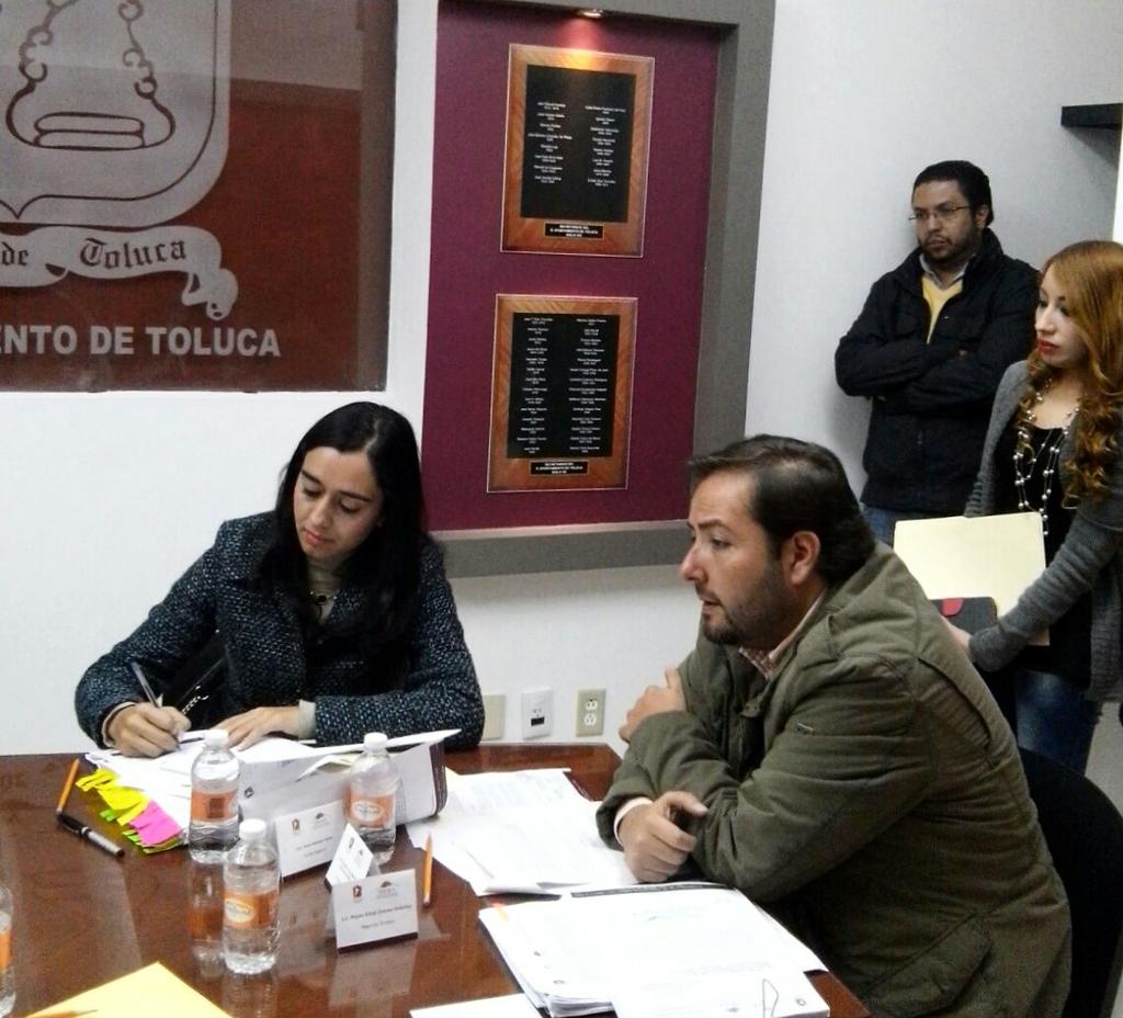 Sesión de la Comisión de Desarrollo Urbano y Obras Públicas. #MásAccionesPorToluca!