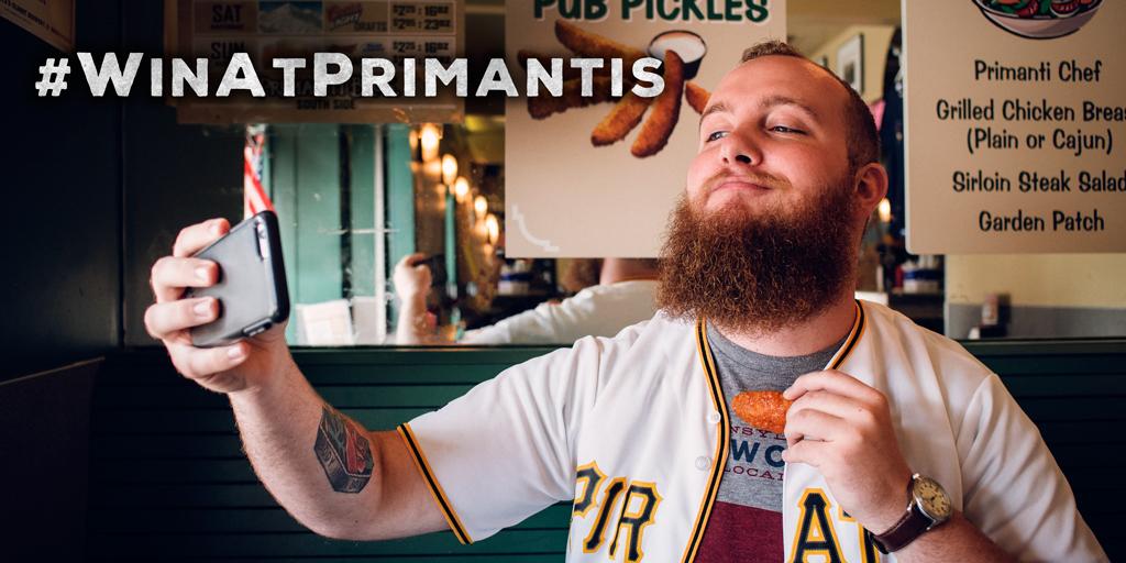 primantibros's tweet photo. Snap a #classyselfie tonight, use #WinAtPrimantis and win a Bucco Prize Pack! #WingBowTie http://t.co/ADRIfXUsuj
