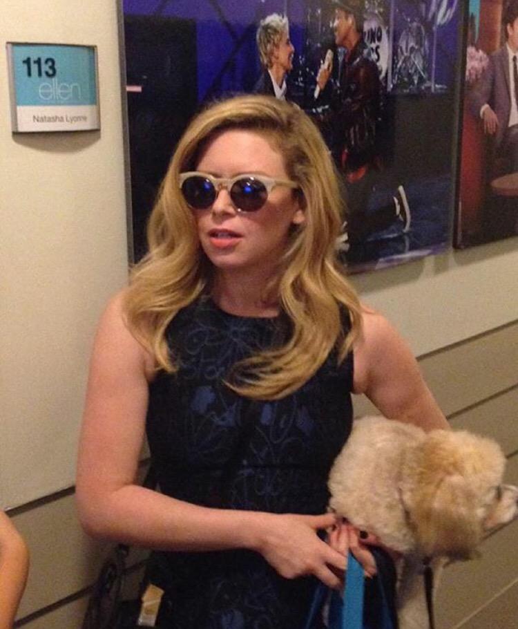chunkomunko's tweet photo. Mom brought me to Ellen this past week ! 🐶🐶 http://t.co/88JMppepog