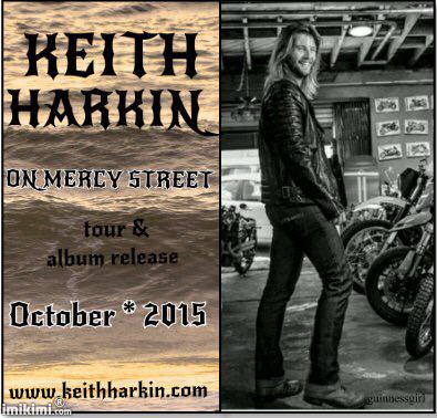 GuinnessGirl_1's tweet photo. Don't Miss Out! @keithharkin #OnMercyStreet Album & #onmercystreettour debuts October! http://t.co/HMrIQ0xGCe 🎶 RT http://t.co/tucNNVBePK