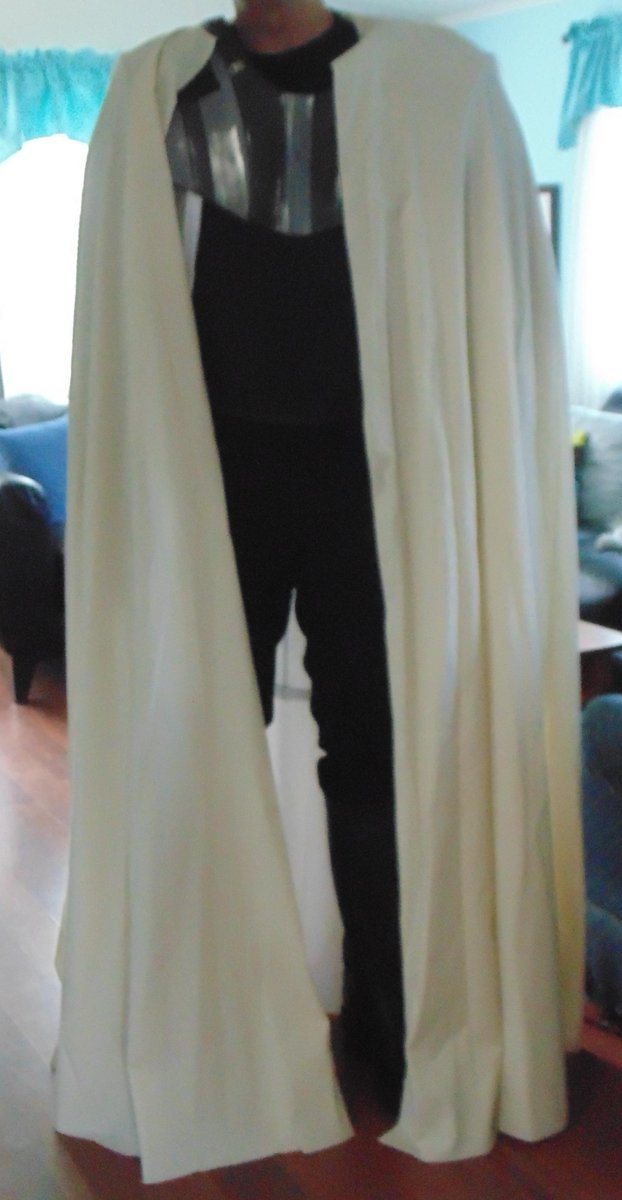 AlterationsCass's tweet image. It fits! Darth stopped by. The cape sample is perfect! #rebellegion #alphabase #garrisontitan #501stLegion