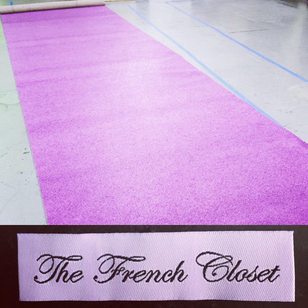 TheFrenchCloset's tweet photo. Getting ready for #FashionWeek in LA! 💜 #LAFW15 🎀 http://t.co/oXWNL9XBUL