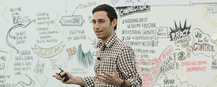AlexOsterwalder's tweet photo. “It’s not about ideas. It’s about making ideas happen.” — Scott Belsky http://t.co/NuMeHGMXCB
