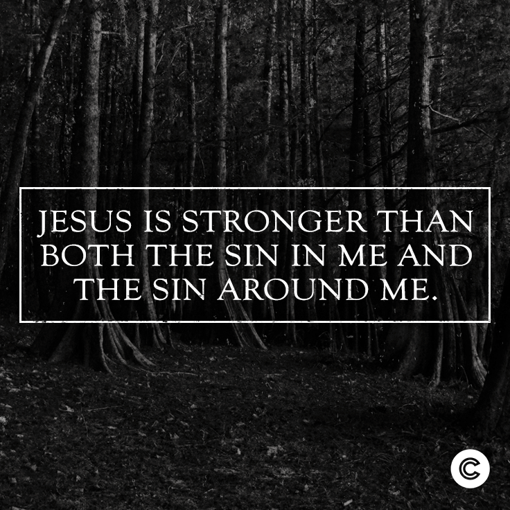 thecreekKY's tweet photo. Jesus is stronger than both the sin in me and the sin around me. http://t.co/frcZPgojYa